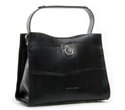 Сумка Жіноча Класична зі штучної шкіри FASHION 04-02 16927 black Podium