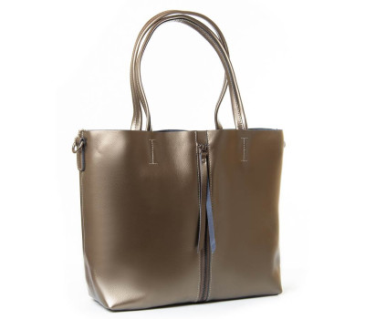 Сумка Жіноча Класична шкіра PODIUM P109 8704 deep-silver-grey Podium