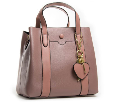 Сумка Жіноча Класична зі штучної шкіри FASHION 04-02 6126 pink Podium