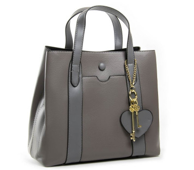 Сумка Жіноча Класична зі штучної шкіри FASHION 04-02 6126 grey Podium