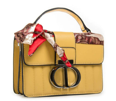 Сумка Жіноча Класична зі штучної шкіри FASHION 04-02 1665 yellow Podium
