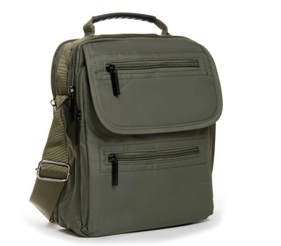 Сумка чоловіча планшет нейлон Lanpad 7635 green Podium