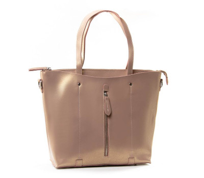 Сумка Жіноча Класична шкіра PODIUM P32 1542 pearl-khaki Podium