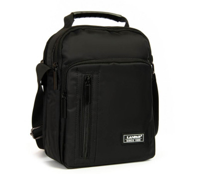 Сумка чоловіча планшет нейлон Lanpad 7631 black Podium