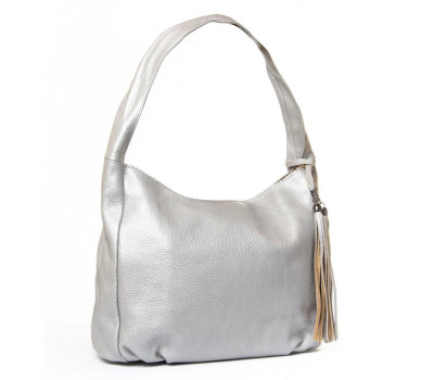 Сумка Жіноча Класична шкіра PODIUM P73 8647-9 silver-grey Podium