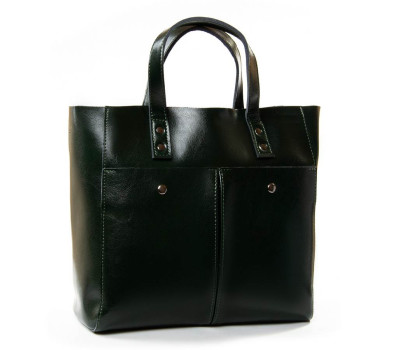 Сумка Женская Классическая кожа PODIUM P107 8713 green Podium