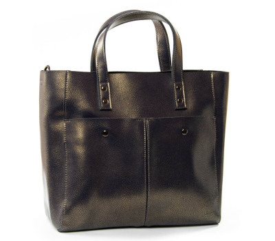 Сумка Женская Классическая кожа PODIUM P107 8713 gold-ash Podium