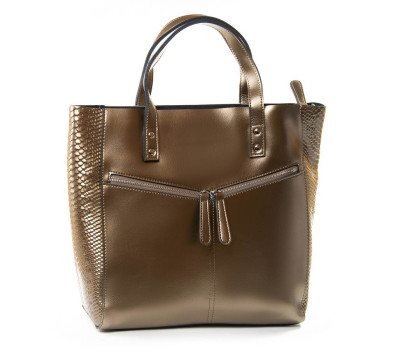 Сумка Жіноча Класична шкіра PODIUM P107 8713-1 deep-silver-ash Podium