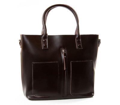 Сумка Жіноча Класична шкіра PODIUM P24 8776 brown Podium