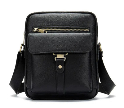 Чоловіча чорна сумка через плече Bexhill BD10-8516A