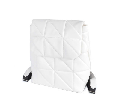 714 рюкзак білий Lucherino