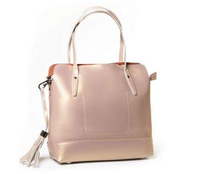 Сумка Жіноча Класична шкіра PODIUM P76 320 pearl-khaki Podium