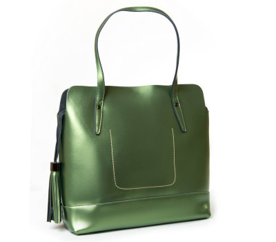 Сумка Жіноча Класична шкіра PODIUM P76 320 bright green Podium