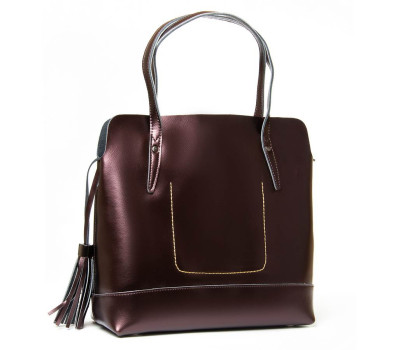 Сумка Жіноча Класична шкіра PODIUM P76 320 bright brown Podium