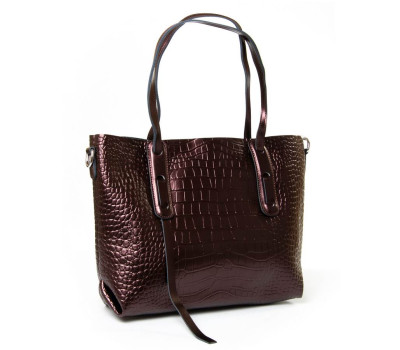 Сумка Жіноча Класична шкіра PODIUM P91 8901 bright-brown Podium