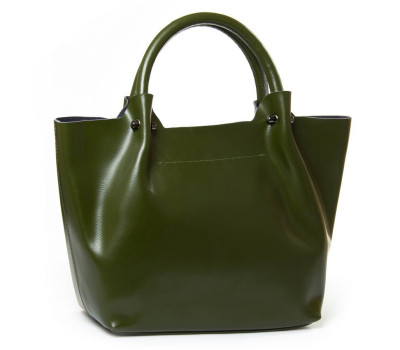 Сумка Жіноча Класична шкіра PODIUM P46 8649-2 armi green Podium