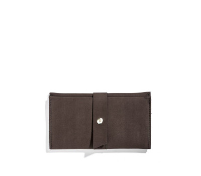 Кошелек Sambag MSH темный замш