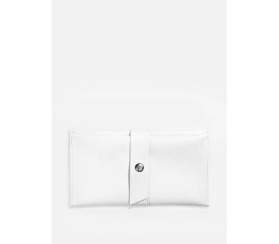 Кожаный кошелек Sambag MSH белый