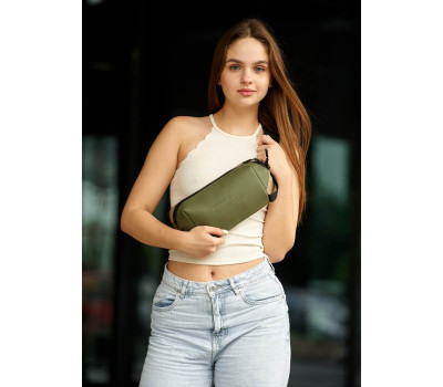 Женская сумка на пояс бананка Sambag Holster MSH хаки