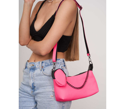 Жіноча сумка «Лойс» малинова WeLassie