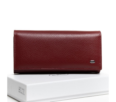 Кошелек Classic кожа DR. BOND W1-V dark-red