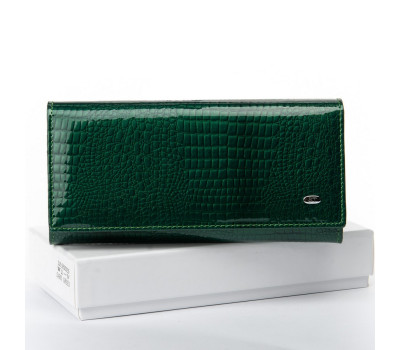 Гаманець LR шкіра-лак SERGIO TORRETTI W1 - V dark-green