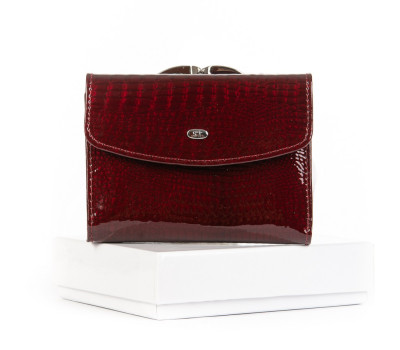 Кошелек LR кожа-лак SERGIO TORRETTI WS-11 bordo