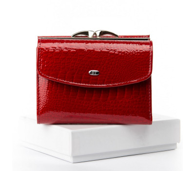 Гаманець LR шкіра-лак SERGIO TORRETTI WS-11 red
