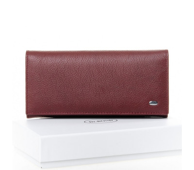 Кошелек Classic кожа DR. BOND W501-2 dark-red