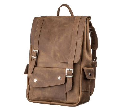 Рюкзак з ефектом старовини SHVIGEL13947 Коричневий