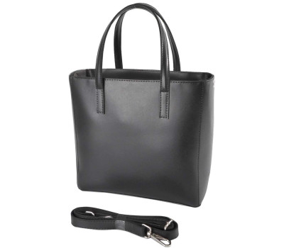 776 сумка шкіра чорна Lucherino