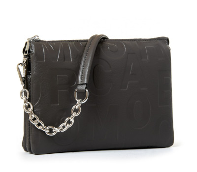 Сумка Жіноча Класична шкіра ALEX RAI 3012 grey