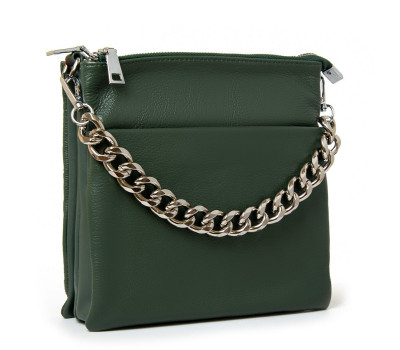 Сумка Жіноча Класична шкіра ALEX RAI 9028-9 green