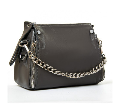 Сумка Жіноча Класична шкіра ALEX RAI 8844-9 grey