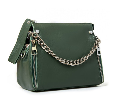Сумка Жіноча Класична шкіра ALEX RAI 8844-9 green