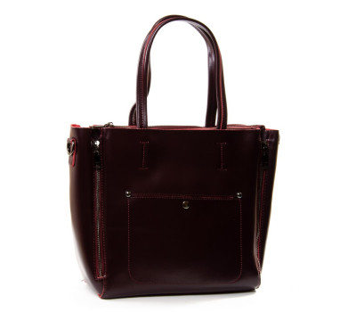 Сумка Жіноча Класична шкіра PODIUM P80 8650 wine-red