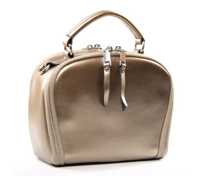 Сумка Жіноча Класична шкіра PODIUM P86 8729 silver-gray