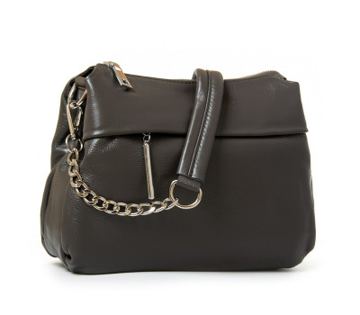 Сумка Жіноча Класична шкіра ALEX RAI 8871-9 grey