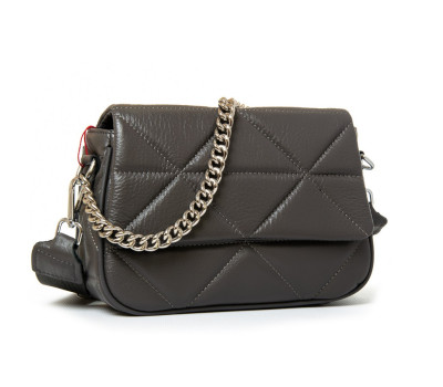 Сумка Жіноча Класична шкіра ALEX RAI 8837-9 grey