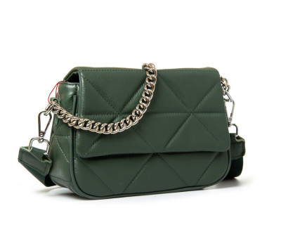 Сумка Жіноча Класична шкіра ALEX RAI 8837-9 green