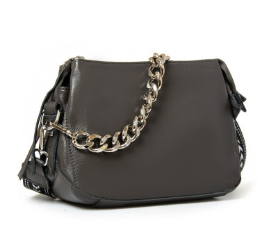 Сумка Жіноча Класична шкіра ALEX RAI 8833-9 grey