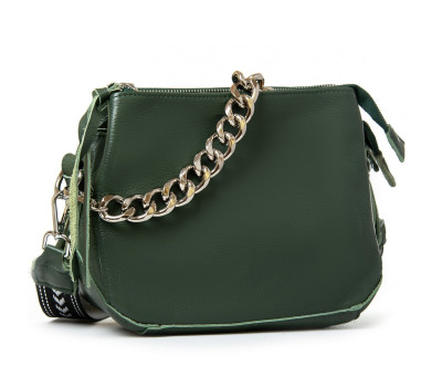 Сумка Жіноча Класична шкіра ALEX RAI 8833-9 green