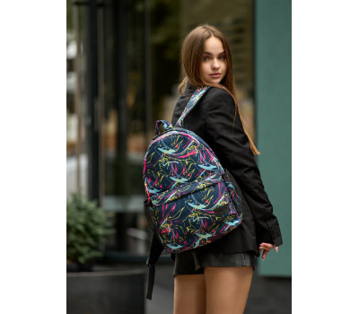 Жіночий рюкзак Sambag Brix с принтом "ABSTRACT"