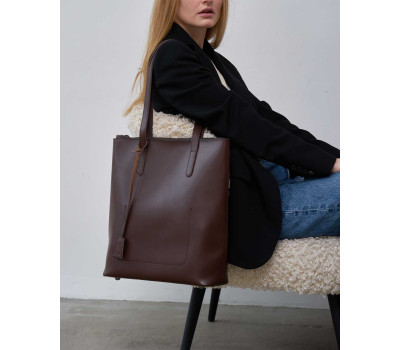 Жіноча сумка «Венді» коричнева WeLassie