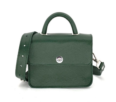 Жіноча шкіряна сумка Міні Зелений Dekey (9305)