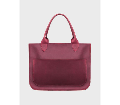 Жіноча шкіряна сумка Перфекто Марсала Dekey (6370)