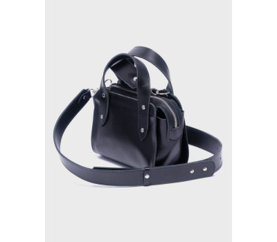 Шкіряна сумка Майя Чорний Dekey (6694)