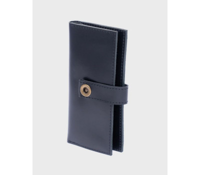 Шкіряний гаманець 13.4 Чорний Dekey (6925)