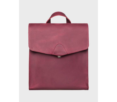 Жіноча шкіряна сумка-рюкзак Марсала Dekey (6508)