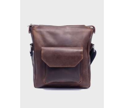 Шкіряна сумка-планшет Большой Горіх Унісекс Dekey (6744)